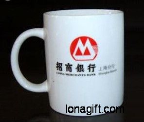 加印LOGO陶瓷杯定做